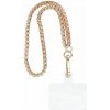 Chain #42 Phone Lanyard, Phone Pendant / Cord Length 40cm (20cm In The Loop) / On Wrist - Gold Chain #42 Phone Lanyard, Phone Pendant / Cord Length 40cm (20cm In The Loop) / On Wrist - Gold