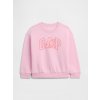 GAP Baby mikina s logom Ružová 5YRS GAP Baby mikina s logom Ružová 5YRS