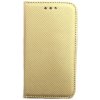 Smart Magnet flipové puzdro Huawei Y6 II zlaté Smart Magnet flipové puzdro Huawei Y6 II zlaté