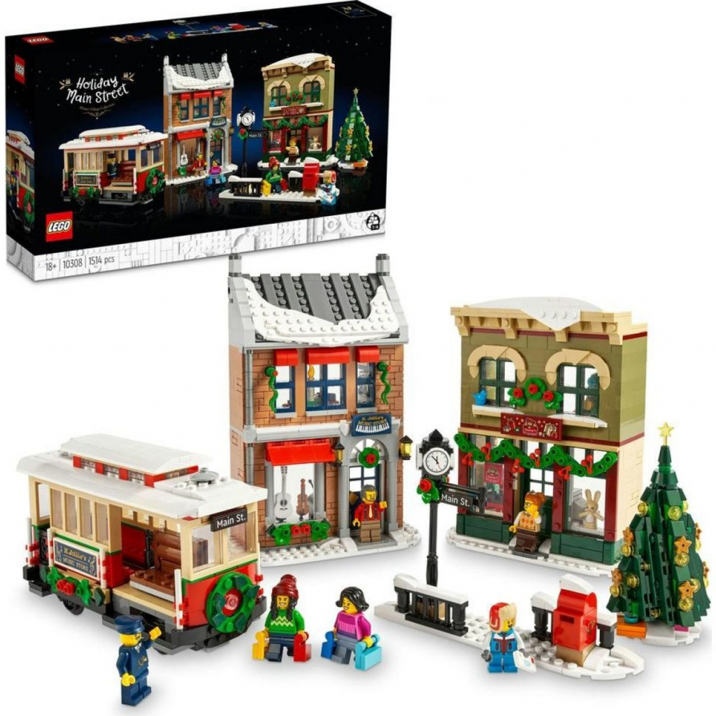 LEGO® 10308 Vianoce na hlavnej ulici