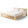 Wilsondo Manželská drevená posteľ 160x200 LK01 B - borovica Wilsondo Manželská drevená posteľ 160x200 LK01 B - borovica