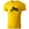 T-ričko Honda Transalp pánske tričko Farba trička: Žltá, Veľkosť: L T-ričko Honda Transalp pánske tričko Farba trička: Žltá, Veľkosť: L