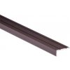 Cezar LSW20K Profil schodový elox Bronz tmavý 2,7 m