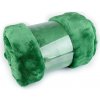 Deka bubble fleece 150x200 cm zelená 1ks Deka bubble fleece 150x200 cm zelená 1ks