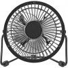NEDIS mini ventilátor / priemer 10 cm / výkon 3 W / napájanie cez USB / kábel 1 m / kovový / čierny NEDIS mini ventilátor / priemer 10 cm / výkon 3 W / napájanie cez USB / kábel 1 m / kovový / čierny