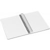 LEITZ Office Blok A4 linajkový laminovaná kartónová obálka sivá 90 listov