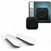 Philips Hue Bridge Pro + Philips Hue White and Color Ambiance Play Double pack White Philips Hue Bridge Pro + Philips Hue White and Color Ambiance Play Double pack White