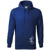 Bicykel na výšku - Mikina pánska Cape s kapucňou - M ( Kráľovská modrá ) Bicykel na výšku - Mikina pánska Cape s kapucňou - M ( Kráľovská modrá )