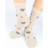 Detské - dámske froté ponožky Bear N - 31-34 / béžová Detské - dámske froté ponožky Bear N - 31-34 / béžová