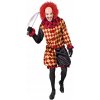 KOSTÝM KLAUN, KLAUN STRAŠIDELNÝ VRAŽEDNÝ OBLEK HALLOWEEN KARNEVAL L KOSTÝM KLAUN, KLAUN STRAŠIDELNÝ VRAŽEDNÝ OBLEK HALLOWEEN KARNEVAL L