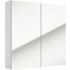 Defra Salsa skrinka 60x15x60 cm so zrkadlom biela 242-E-06012 Defra Salsa skrinka 60x15x60 cm so zrkadlom biela 242-E-06012