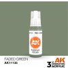 AK Interactive akrylová barva faded green 17 ml AK Interactive akrylová barva faded green 17 ml