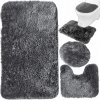3ks Kúpeľňové koberčeky KOMPLET PROTIŠMYKOVÉ Mega Mäkké 4 cm Hrúbky 3ks Kúpeľňové koberčeky KOMPLET PROTIŠMYKOVÉ Mega Mäkké 4 cm Hrúbky
