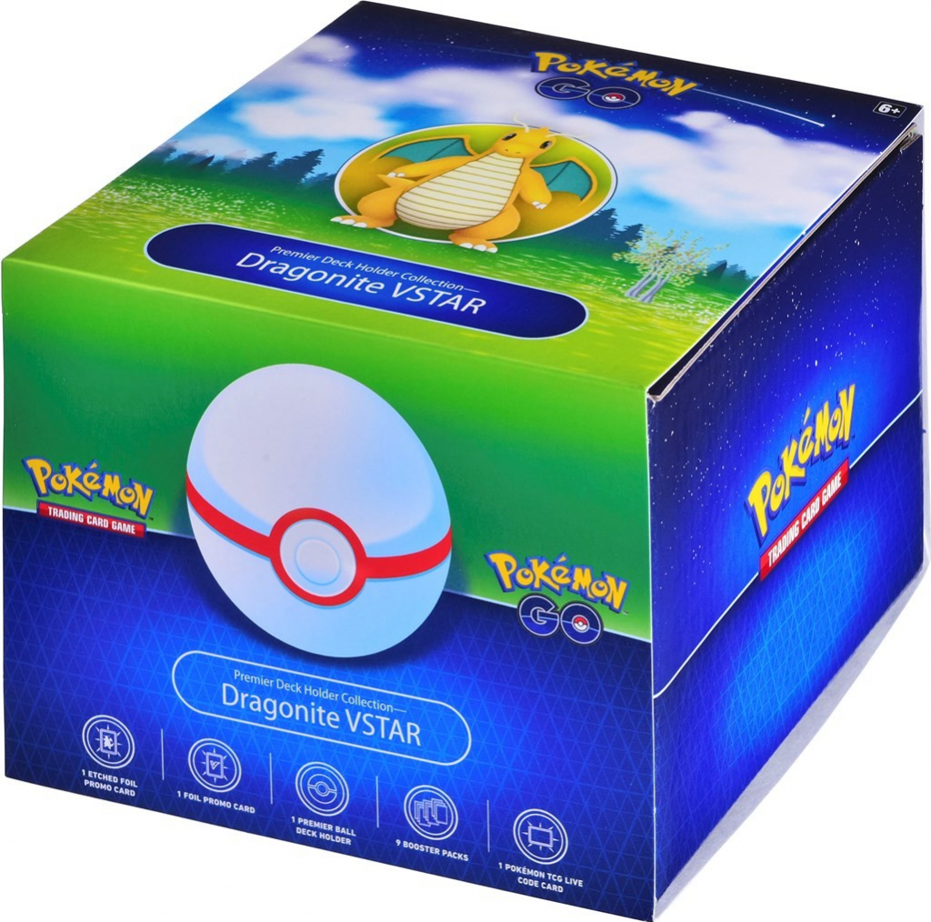 Pokémon TCG Pokémon GO Premier Deck Holder Collection Dragonite VSTAR