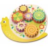 Tender Leaf Toys didaktický slimáčik Snail Whirls so 6 pohyblivými kolieskami