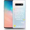 Picasee silikónový prehľadný obal pre Samsung Galaxy S10 Plus G975 - Kazma - SVĚT PATŘÍ TĚM, CO SE NEPOSEROU Picasee silikónový prehľadný obal pre Samsung Galaxy S10 Plus G975 - Kazma - SVĚT PATŘÍ TĚM, CO SE NEPOSEROU