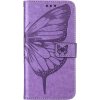 Diárové puzdro na Infinix Smart 7 MEZZO motýľ fialové Diárové puzdro na Infinix Smart 7 MEZZO motýľ fialové