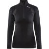 Craft Active Extreme X Zip W 1909675 dámske funkčné tričko - čierna (999000) - S Craft Active Extreme X Zip W 1909675 dámske funkčné tričko - čierna (999000) - S