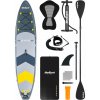 Rebel RBA-4501 Paddleboard SUP s príslušenstvom 350 cm, 140 kg, sivý Rebel RBA-4501 Paddleboard SUP s príslušenstvom 350 cm, 140 kg, sivý