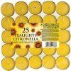 Citronela Voňavé sviečky 25ks 4h Citronela Voňavé sviečky 25ks 4h