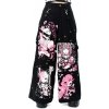 nohavice dámske CUPCAKE CULT - DOLLHOUSE DETENTION - BAGGY - BLACK - P-DHDT-B 30/32 nohavice dámske CUPCAKE CULT - DOLLHOUSE DETENTION - BAGGY - BLACK - P-DHDT-B 30/32