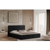 Posteľ BACOLI 180x200 čierna s úložným priestorom Posteľ BACOLI 180x200 čierna s úložným priestorom