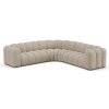 Micadoni Modulárna rohová sedačka Lupine 280 cm – tmavá béžová Micadoni Modulárna rohová sedačka Lupine 280 cm – tmavá béžová
