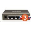 Tenda TEG1005D 5-portový gigabitový ethernetový prepínač, 10/100/1000Mbps, kov TEG1005D Tenda TEG1005D 5-portový gigabitový ethernetový prepínač, 10/100/1000Mbps, kov TEG1005D
