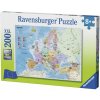 Ravensburger Mapa Európy 200 XXL dielov Ravensburger Mapa Európy 200 XXL dielov