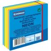 DONAU Bloček Donau 76x76mm 400l neónová modrá DONAU Bloček Donau 76x76mm 400l neónová modrá