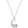 Detský náhrdelník Disney Minnie a Mickey Mouse strieborný CS00031TZWL-P.CS Detský náhrdelník Disney Minnie a Mickey Mouse strieborný CS00031TZWL-P.CS