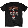 Guns N’ Roses tričko Appetite Christmas čierne