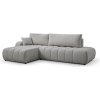 Wilsondo Rohová sedačka Baloo - sivá Strana: Ľavá Wilsondo Rohová sedačka Baloo - sivá Strana: Ľavá