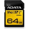 ADATA SDXC 64GB UHS-II U3 ASDX64GUII3CL10-C ADATA SDXC 64GB UHS-II U3 ASDX64GUII3CL10-C