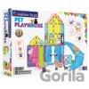 Magnetická stavebnica Pet Playhouse 50 dielov - Magna-Tiles Magnetická stavebnica Pet Playhouse 50 dielov - Magna-Tiles