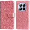 Peňaženkové puzdro Embossing Pattern Slnečnica ružové – Xiaomi Redmi Note 15 Pro 4G Peňaženkové puzdro Embossing Pattern Slnečnica ružové – Xiaomi Redmi Note 15 Pro 4G