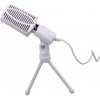 Ručný/stolný kondenzátorový mikrofón SF-940 Bílá Ručný/stolný kondenzátorový mikrofón SF-940 Bílá