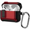 AppleKing super odolný obal s karabínou pre AirPods Pro 3 - červený - možnosť vrátiť tovar ZADARMO do 30tich dní AppleKing super odolný obal s karabínou pre AirPods Pro 3 - červený - možnosť vrátiť tovar ZADARMO do 30tich dní