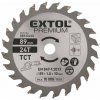 EXTOL PREMIUM Kotouč pilový s SK plátky, Ř89 x 1,0 x 10 mm, 24T EXTOL PREMIUM Kotouč pilový s SK plátky, Ř89 x 1,0 x 10 mm, 24T