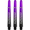 Násadky na šípky Harrows Supergrip Fusion čierne, fialové, stredné Násadky na šípky Harrows Supergrip Fusion čierne, fialové, stredné