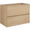 Elvisia Skrinka pod umývadlo SIMPLE Light oak | 80 cm Elvisia Skrinka pod umývadlo SIMPLE Light oak | 80 cm
