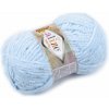 Pletacia priadza Alize Softy Plus 100 g - (183) modrá svetlá Pletacia priadza Alize Softy Plus 100 g - (183) modrá svetlá