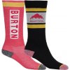Detské ponožky Burton Kids Weekend Midweight Socks (2 Pack) - azalea pink 27-29 Detské ponožky Burton Kids Weekend Midweight Socks (2 Pack) - azalea pink 27-29