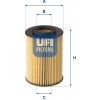 Olejový filter UFI 25.075.00