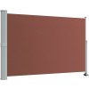 vidaXL zaťahovacia bočná markíza na terasu 160 x 300 cm hnedá vidaXL zaťahovacia bočná markíza na terasu 160 x 300 cm hnedá