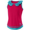 Dievčenské tričká Wilson Competition Tank II G - love potion/scuba blue - Ružový (L) Dievčenské tričká Wilson Competition Tank II G - love potion/scuba blue - Ružový (L)