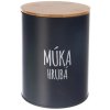 DÓZA PLECH/BAMBUS PR.13CM MÚKA HRUBÁ DÓZA PLECH/BAMBUS PR.13CM MÚKA HRUBÁ