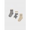 Set - 3 ks ponožky Mayoral - 1510009056-ihneď Set - 3 ks ponožky Mayoral - 1510009056-ihneď