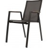 LESLI LIVING TARRAGONA stolička Farba: Teak Negro - s teakovými opierkami, antracit LESLI LIVING TARRAGONA stolička Farba: Teak Negro - s teakovými opierkami, antracit