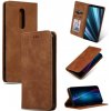 Peňaženkové kožené puzdro RETRO SKIN na Sony Xperia 1 - Hnedá Peňaženkové kožené puzdro RETRO SKIN na Sony Xperia 1 - Hnedá